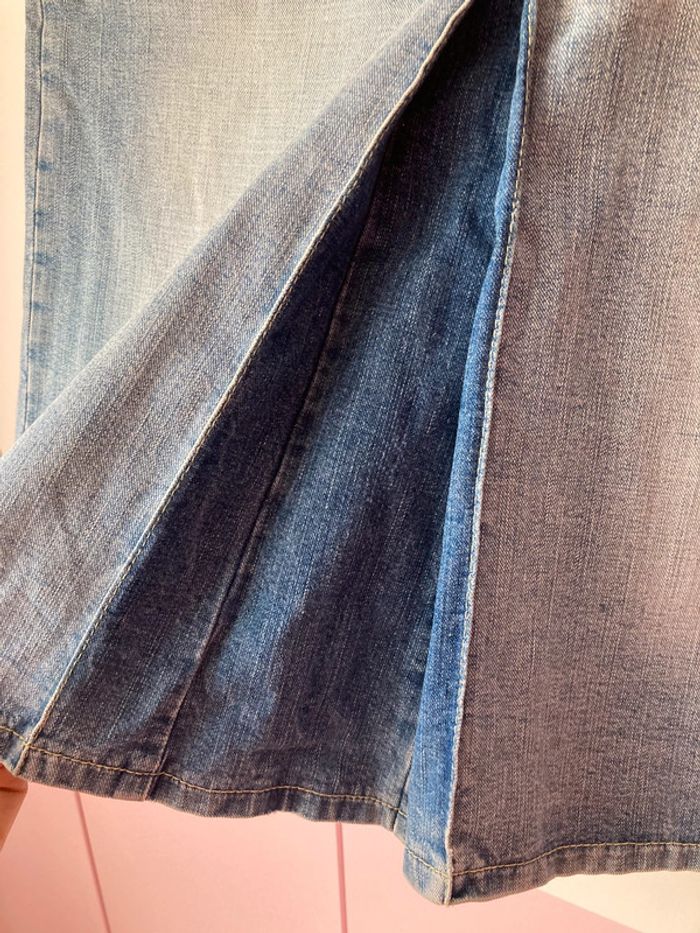 Jolie jupe en jeans taille 38 - photo numéro 3