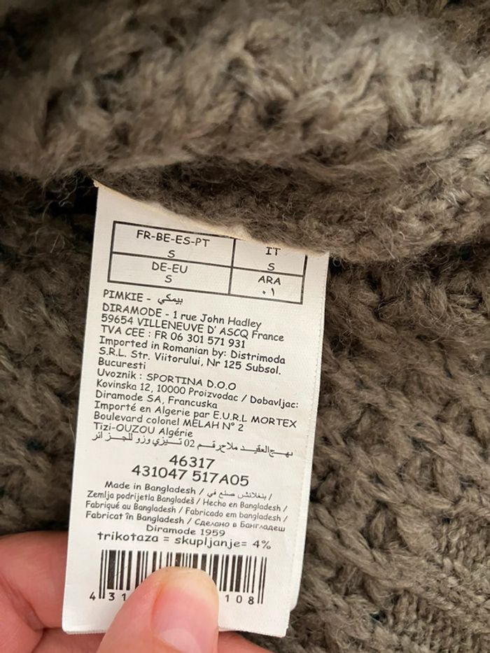 Pull kaki femme taille S Pimkie - photo numéro 9