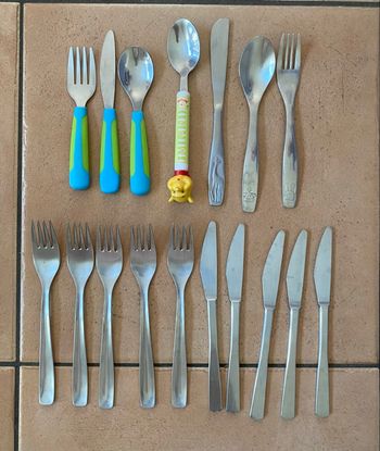 Lot couverts enfant 