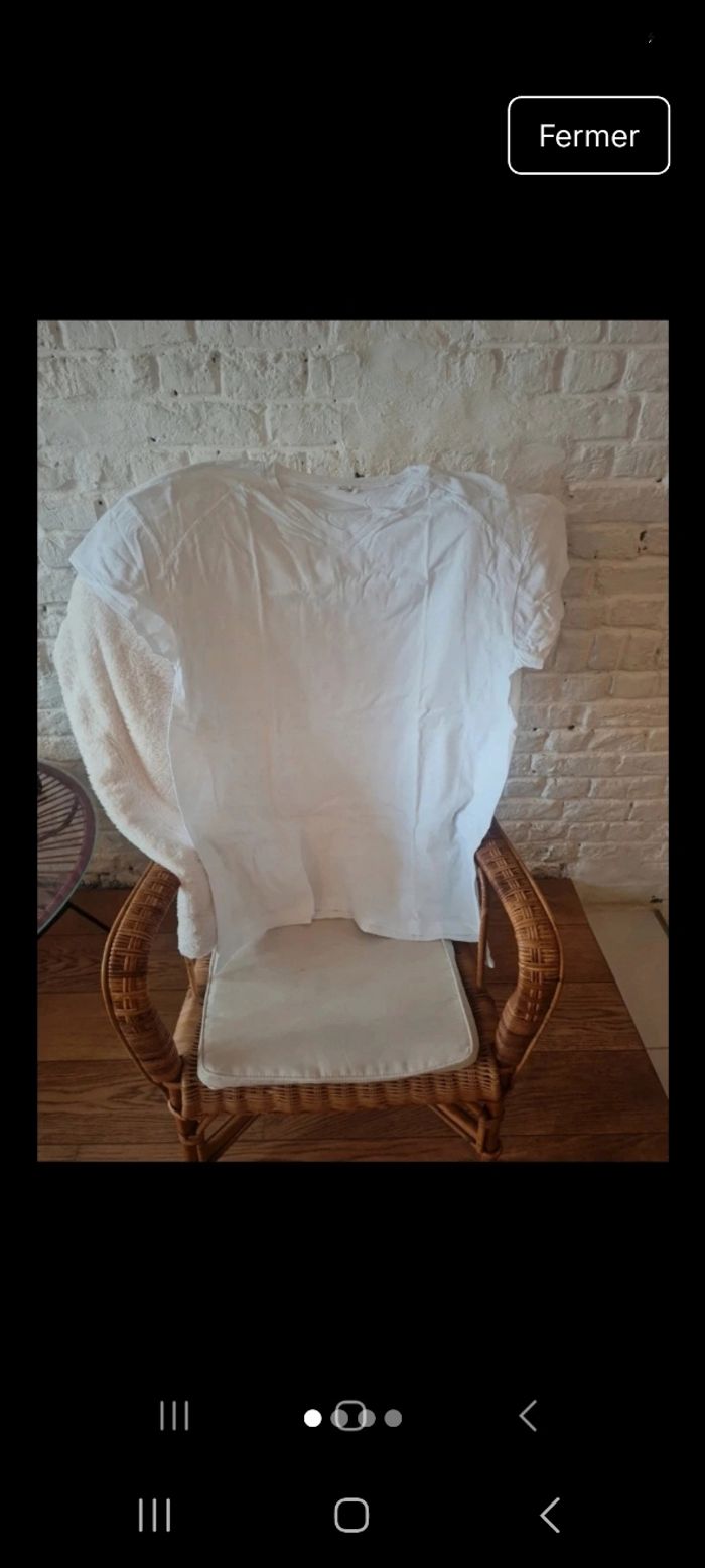 Robe american vintage blanche xs/s