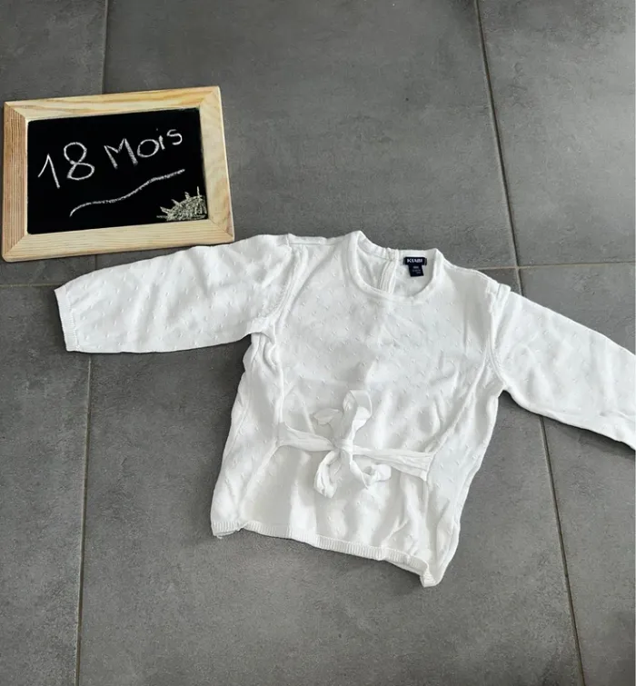 Pull fille 18 mois