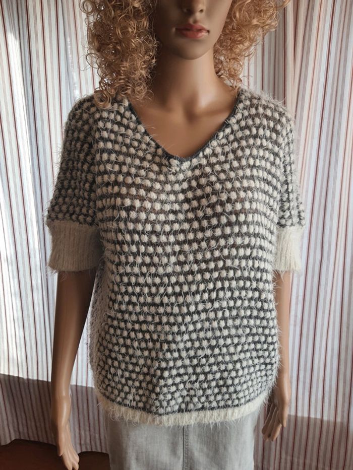 Pull manches courtes Comma, taille fr 38 - photo numéro 8