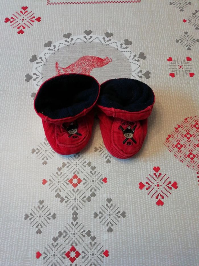Chaussons Teddy 6/9 mois