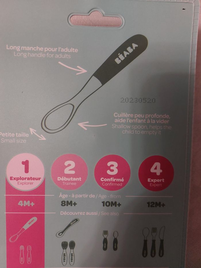 4 cuillères Beaba 4 mois + neufs - photo numéro 2