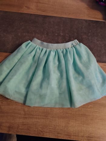 Jupe turquoise 6 ans