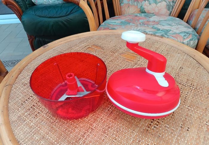 Quick chef Tupperware rouge et blanc - photo numéro 5