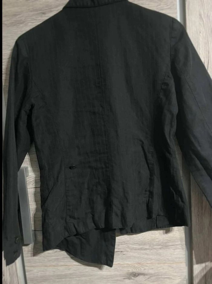Blazer veste  femme IKKS 38  M  noire - photo numéro 5
