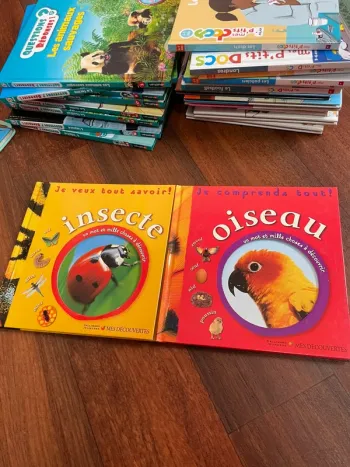 Lot documentaires : insecte et oiseaux