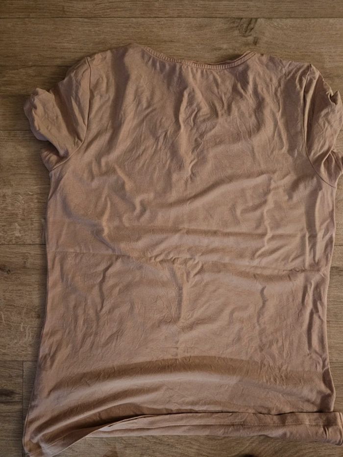 T shirt rose clair Morgan - photo numéro 2