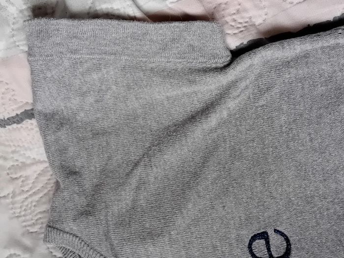 Pull manches courtes selfie gris fille 10 ans TAO - photo numéro 12