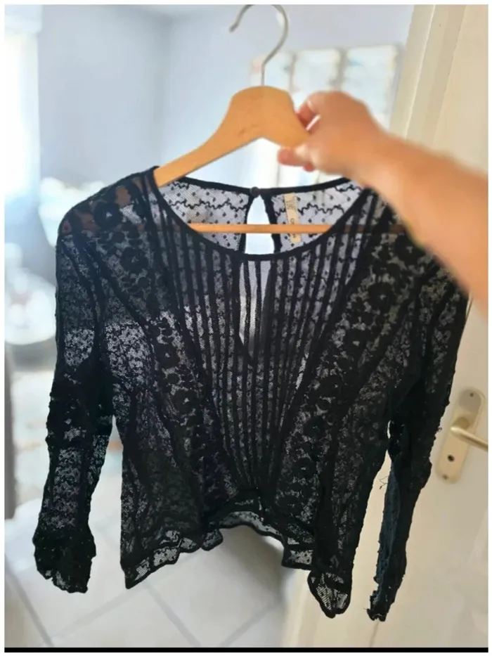 Blouse dentelle