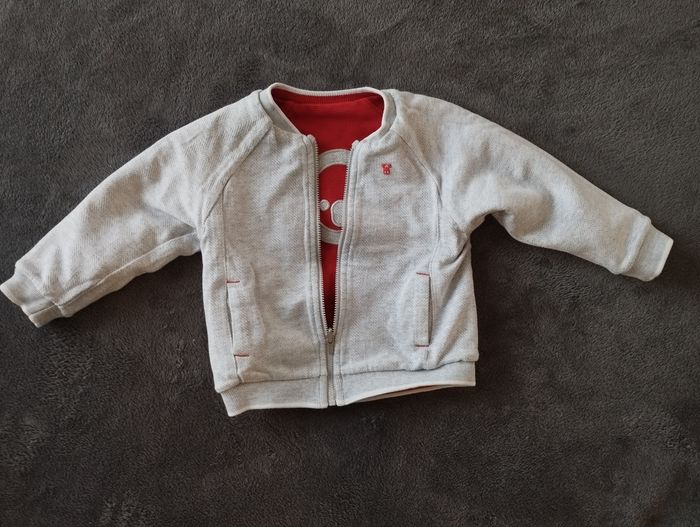 Veste zippée réversible 🐨 - photo numéro 3