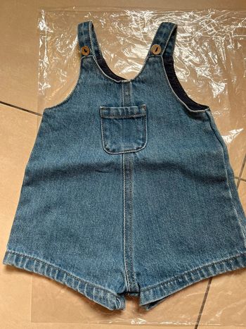 Salopette short bébé