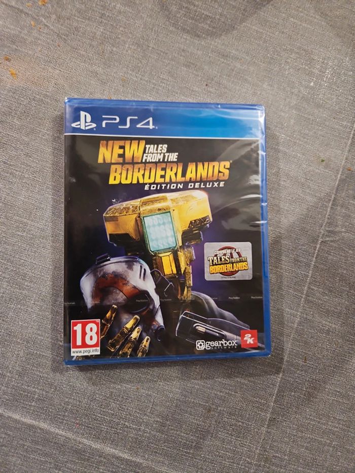 bordelands édition deluxe ps4 neuf