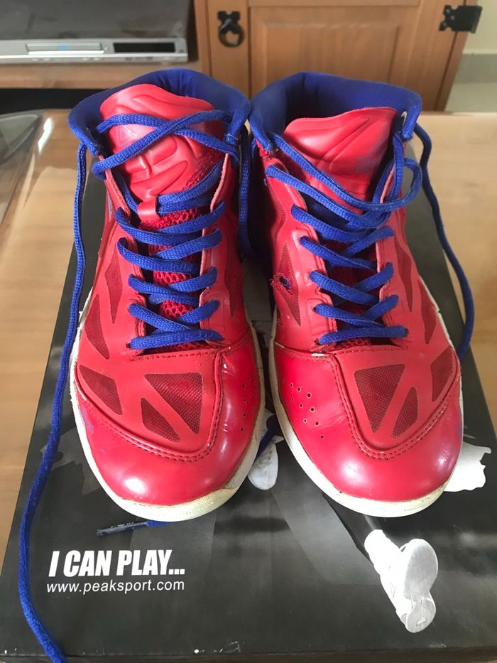 Basket rouge PEAK Tony Parker Pointure 38