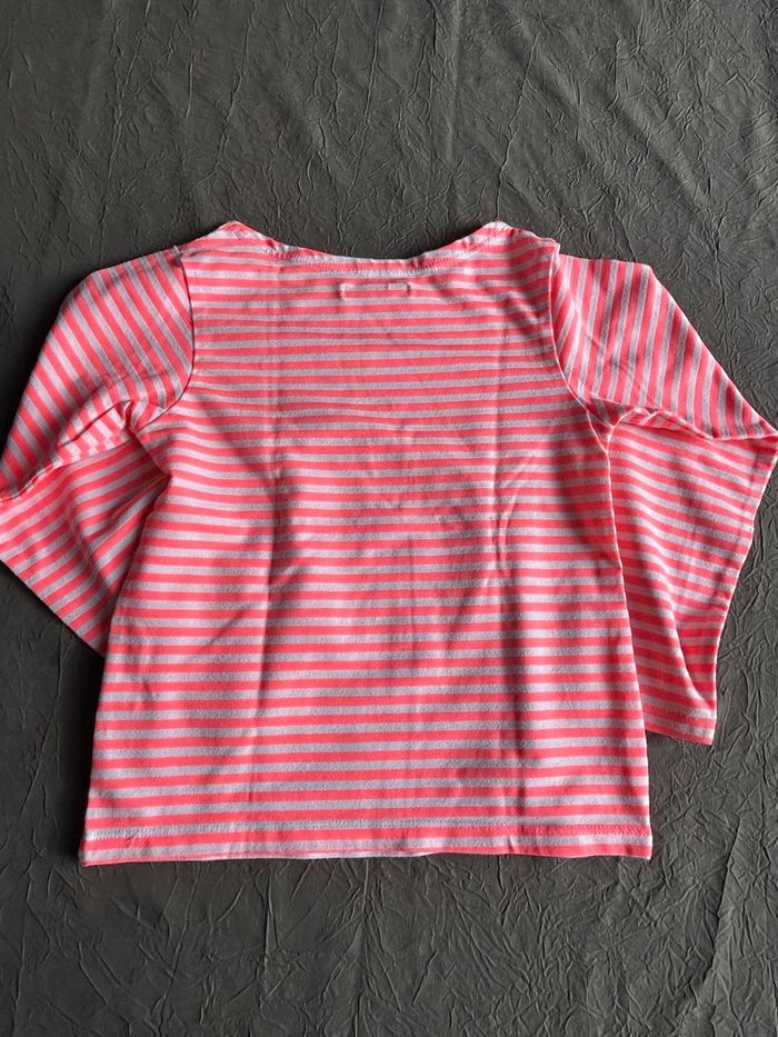 T-shirt manches longues mi-saison petite fille « DPAM » - photo numéro 4