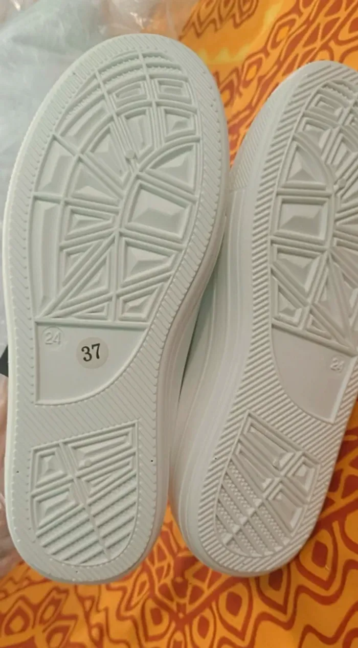 Baskets montantes beige 37 - photo numéro 4