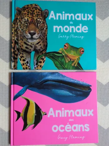 Lot 2 livres Animaux