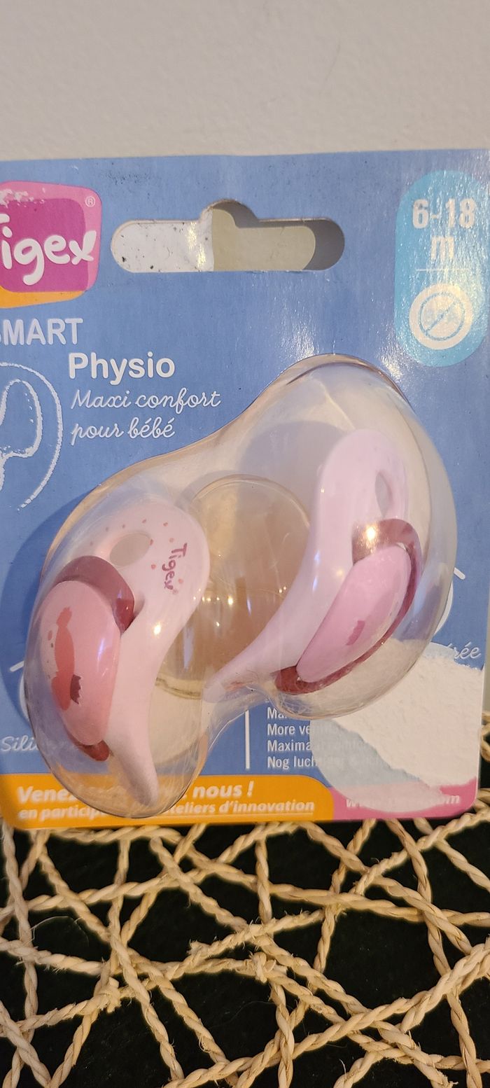 smart physio tigex sucettes 6-18 mois