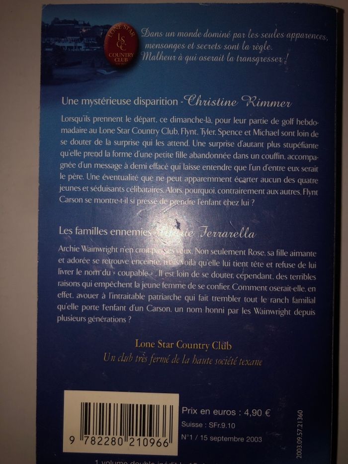 Livre 2 romans - photo numéro 2