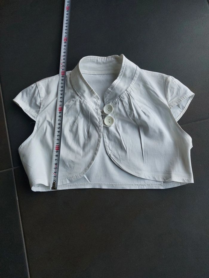 boléro blanc - photo numéro 4