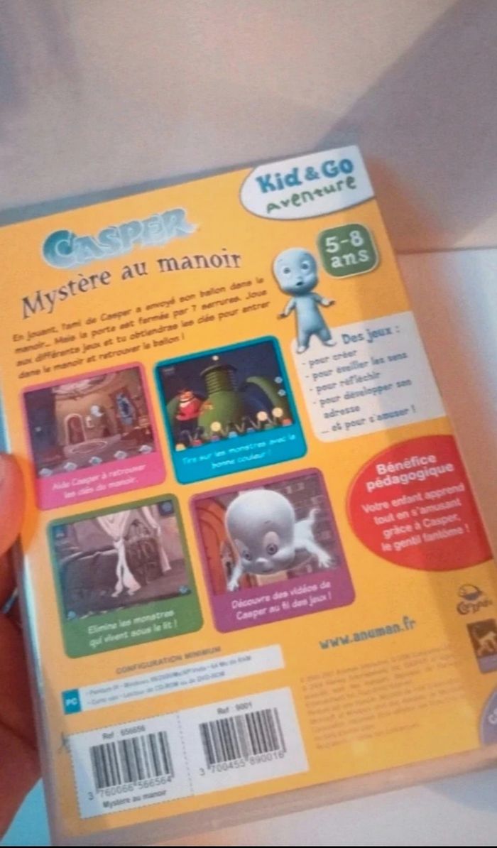 Jeu pc cd-ROM : Casper - Mystère au manoir (5-8 ans) - photo numéro 7