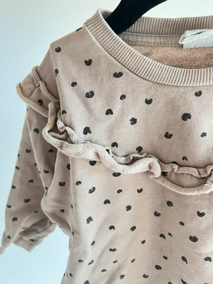 Sweat léopard beige - photo numéro 2