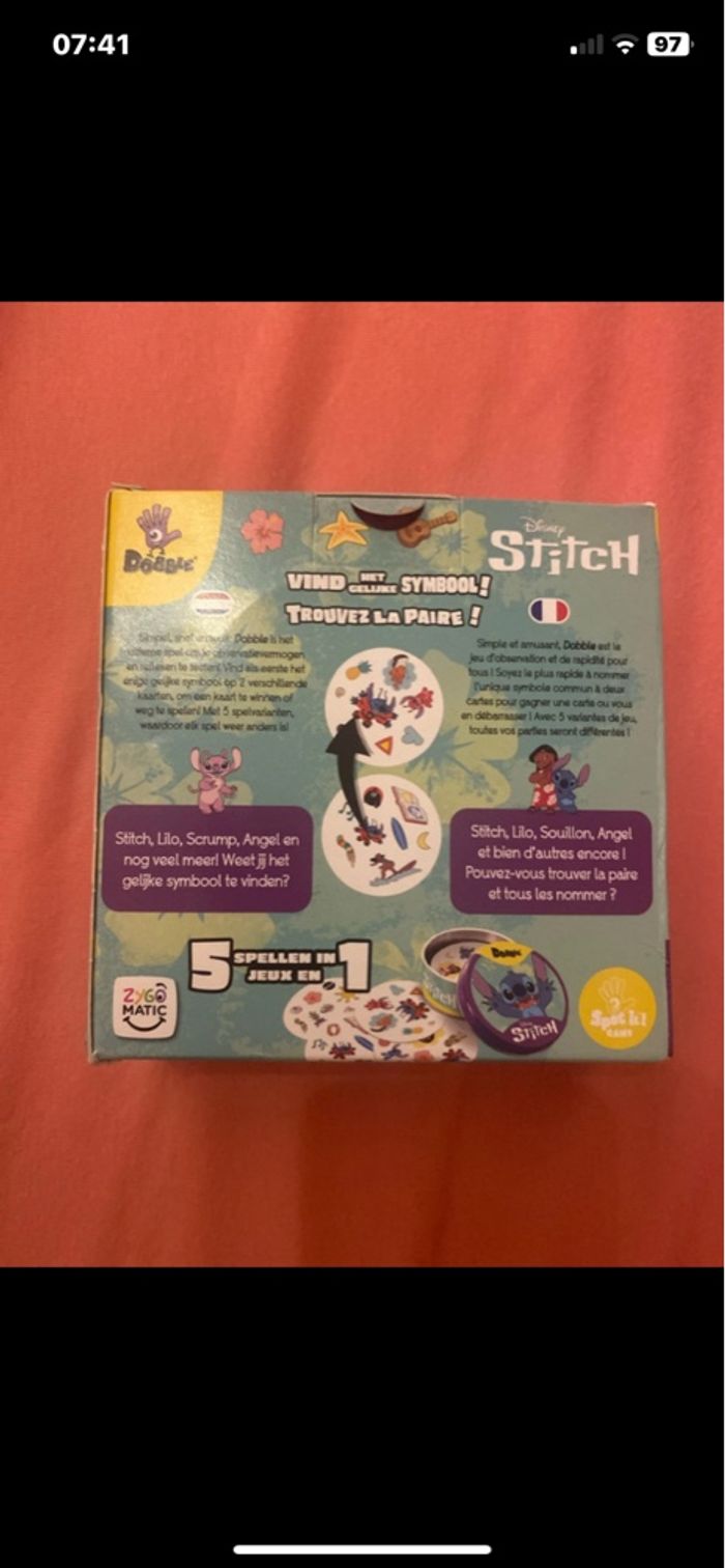 Dobble stich neuf - photo numéro 2