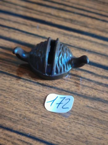 Playmobil chapeau coiffe d'indien marron à corne