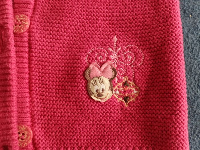 Petit gilet Disney Minnie en 12 mois - photo numéro 2