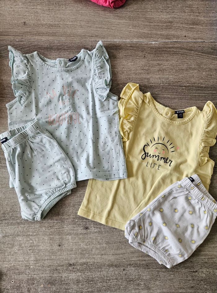 Lot vêtements fille 2 ans printemps été - photo numéro 9