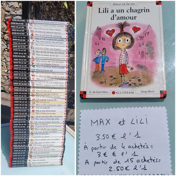 Les aventures de Max et Lili, Ainsi va la vie, Tome 83 💔 Lili a un chagrin d'amour 💔