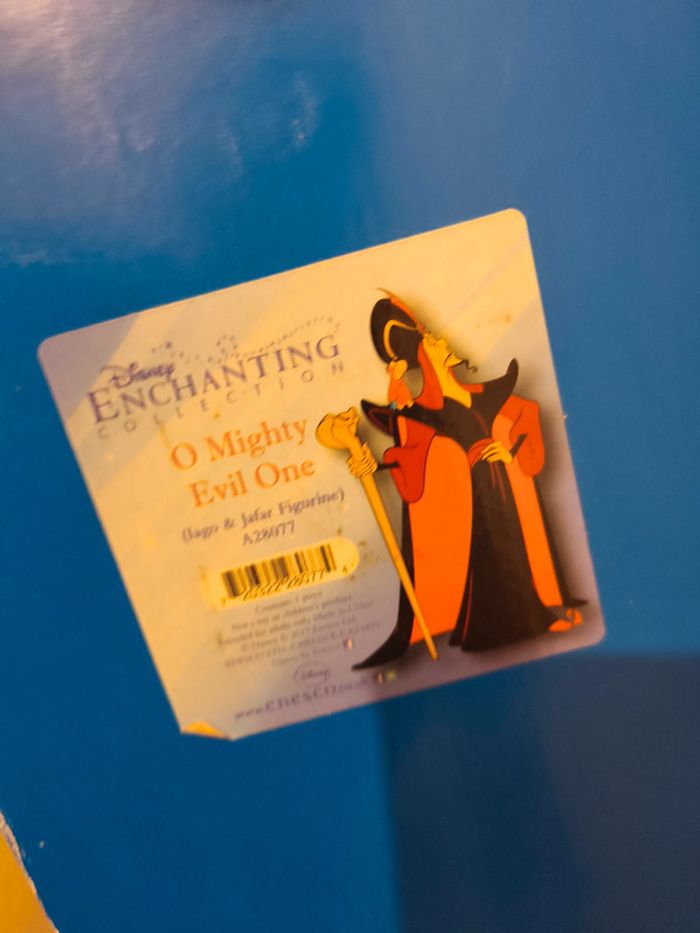 Figurine disney Enchanting Jaffar & Iago "aladdin - photo numéro 6
