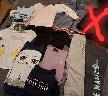 Lot vêtements fille 4 ans