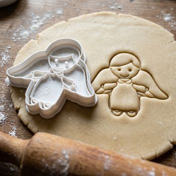 Emporte-pièce Ange Découpoir Pâtisserie pour Biscuits, Sablés et Pâte à Sucre