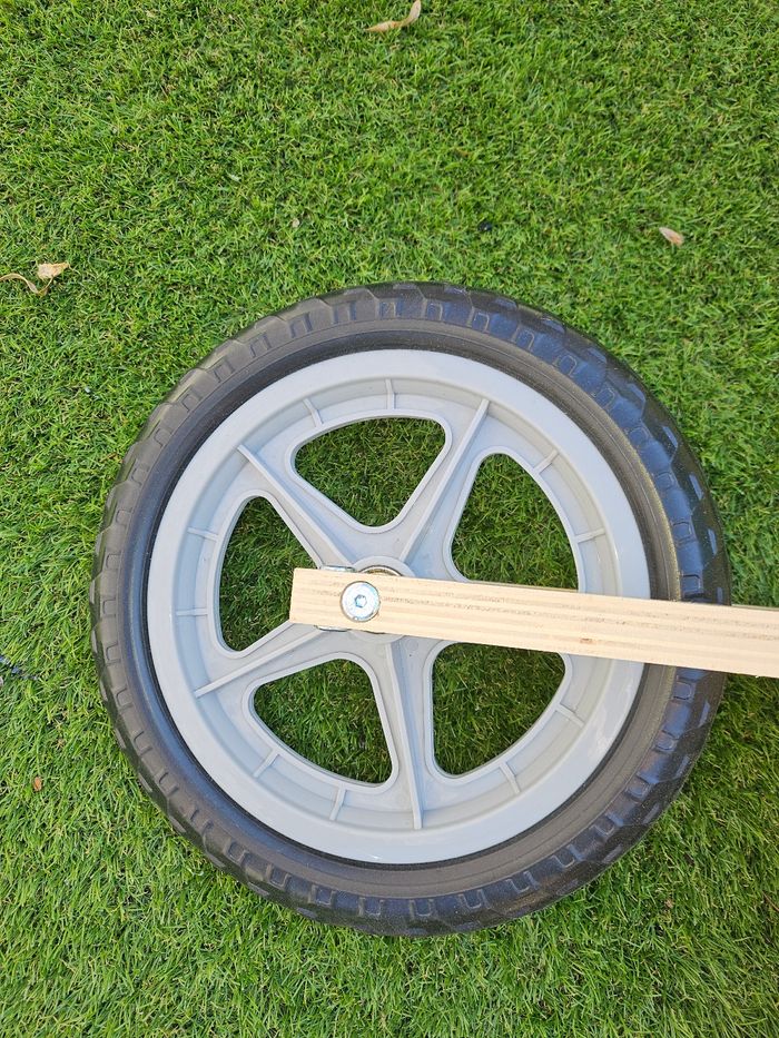 Moto, draisienne, en bois, playtive, lidl - photo numéro 4