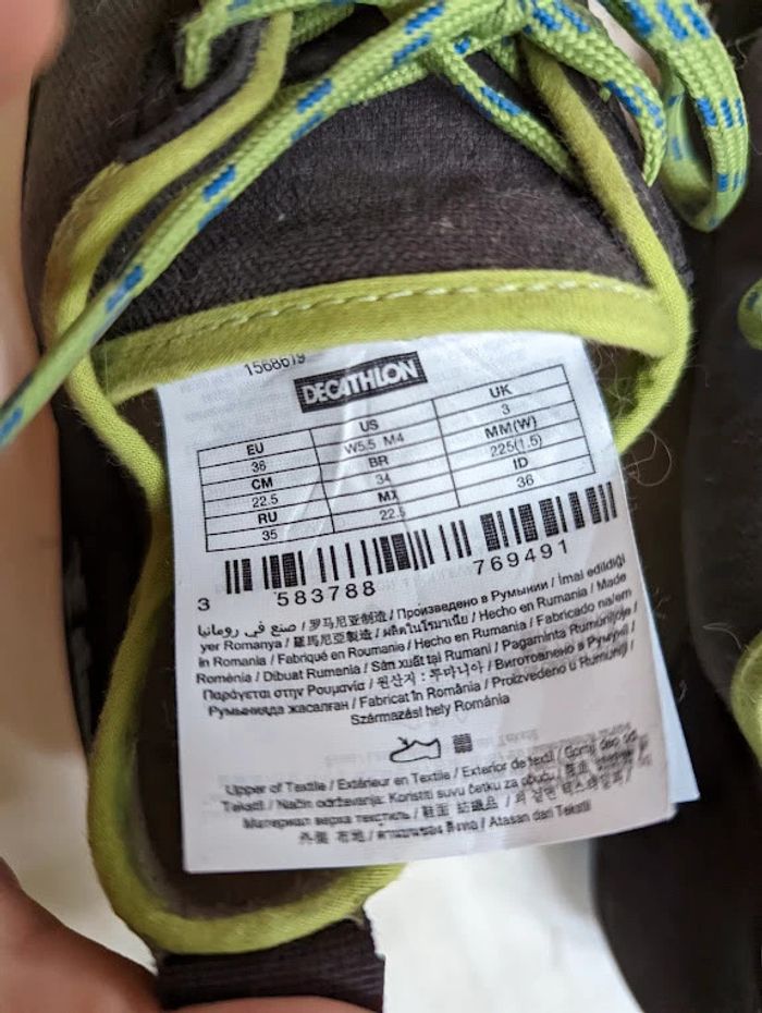 Chaussons d'escalade Decathlon taille 36 - photo numéro 3
