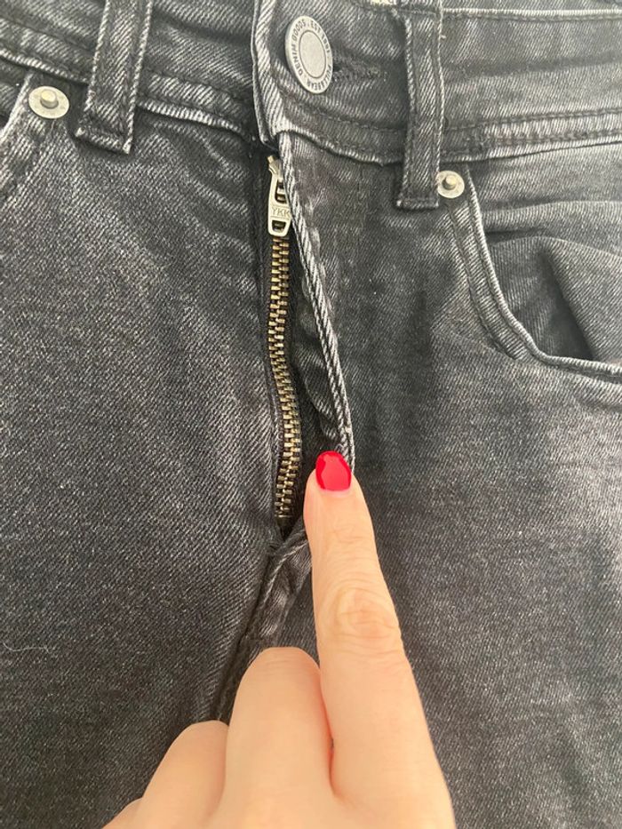 Jean skinny fit noir homme Pull&Bear - photo numéro 4