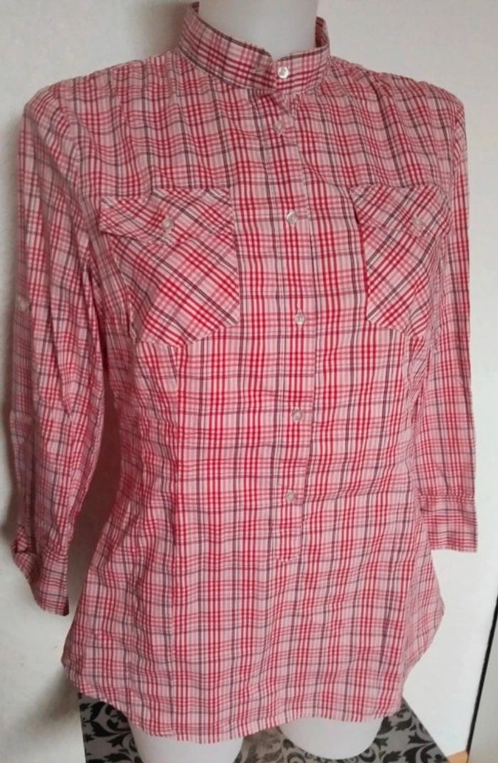 Chemise blouse femme Benetton taille 40 - photo numéro 3