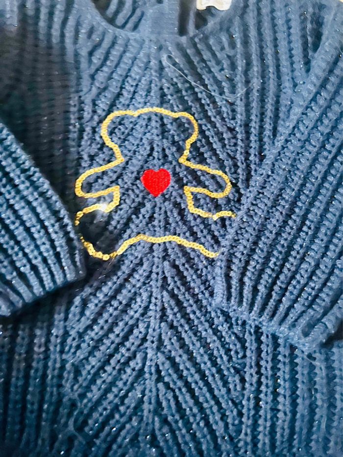 Pull bleu - photo numéro 2