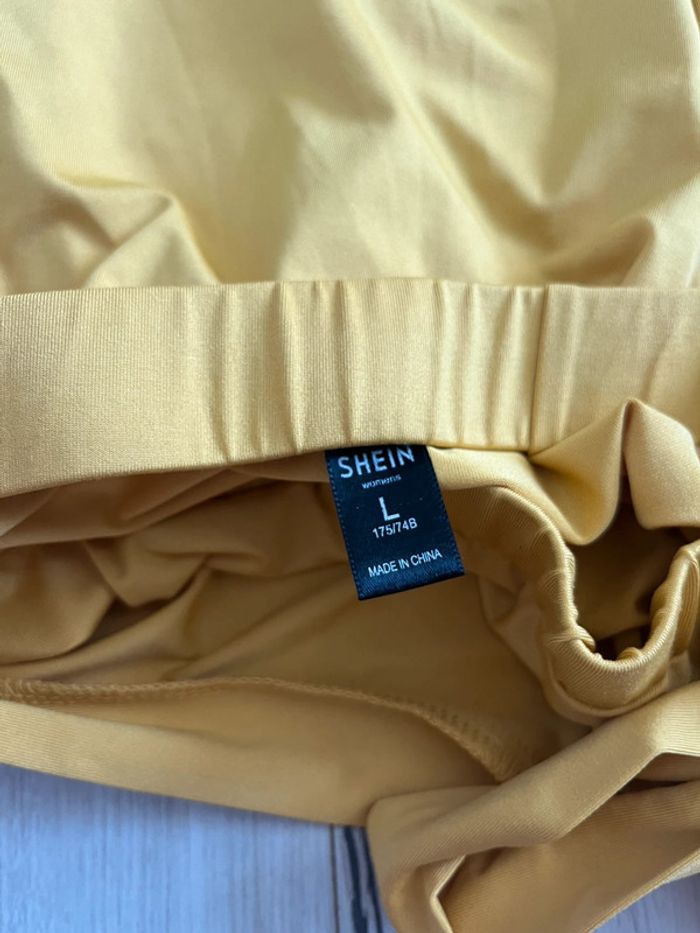 Jupe jaune shein taille L - photo numéro 3