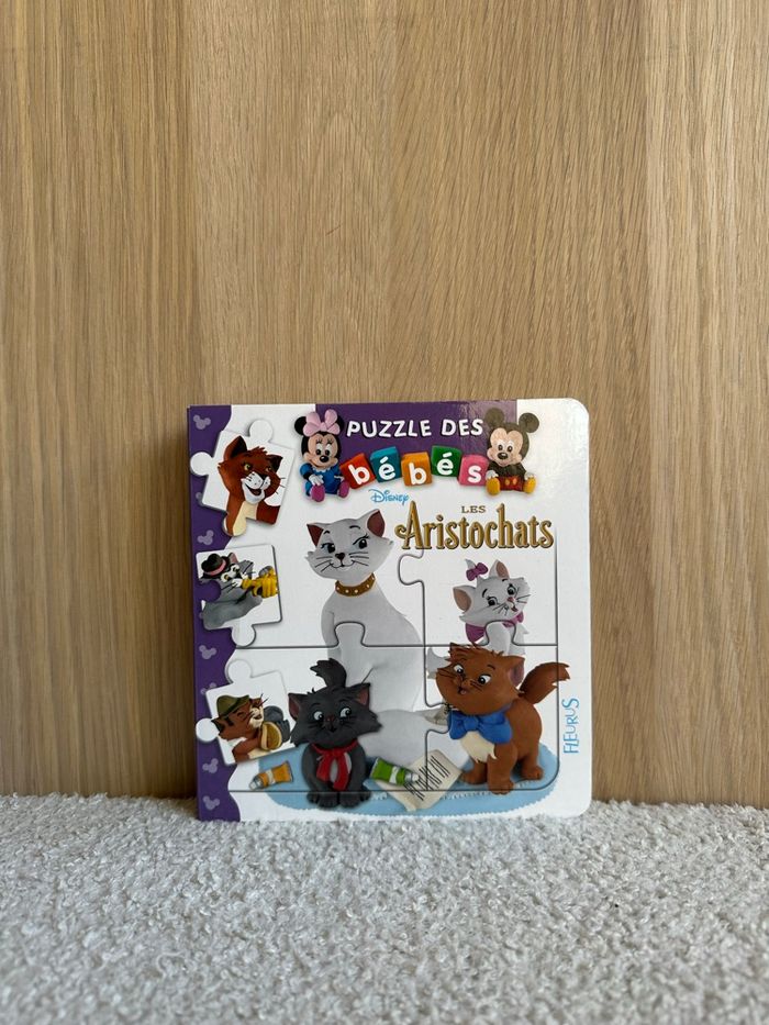 Livre puzzle les aristochats