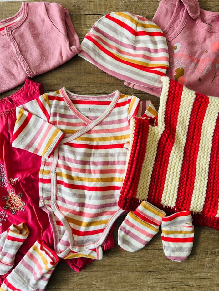 Lot de vêtements 3 mois fille