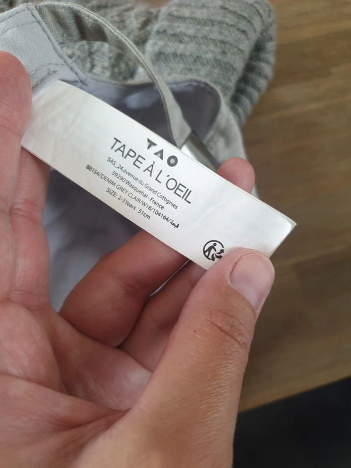Casquette TAO 2ans - photo numéro 4