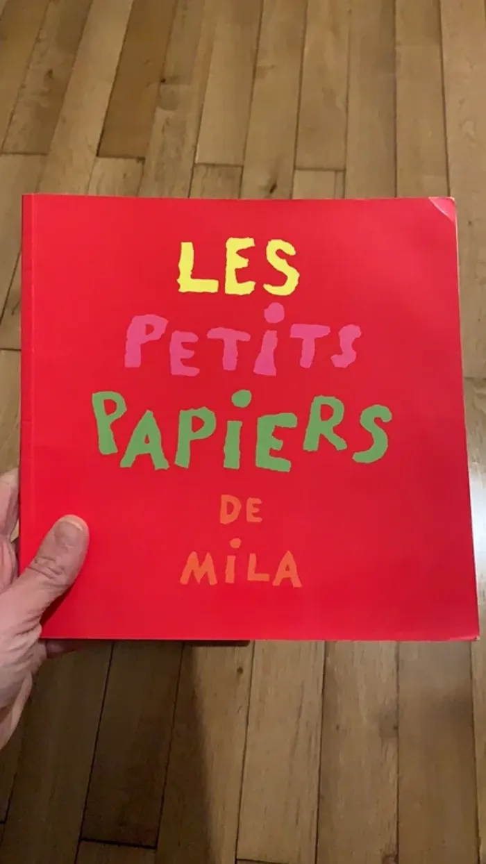 Livre les petits papiers de mila
