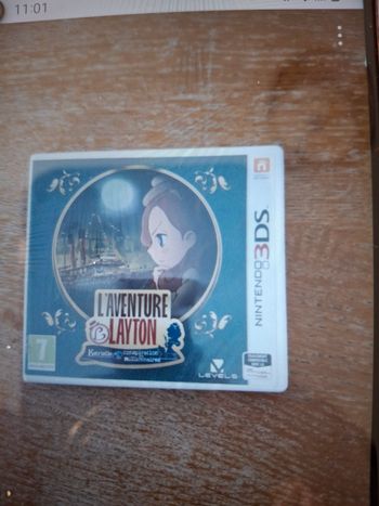 Jeux  3 ds l'aventure layton katrielle et la conspiration  des millionnaires