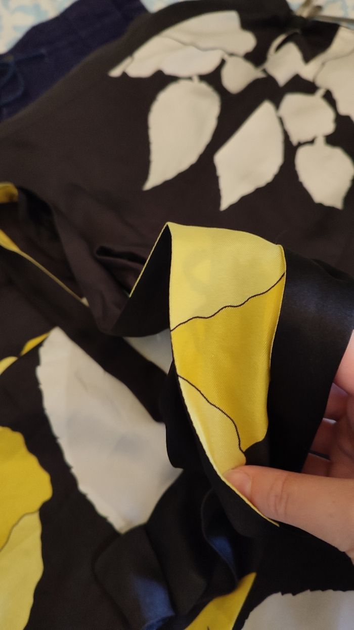 Jupe en soie vintage T40 - photo numéro 4