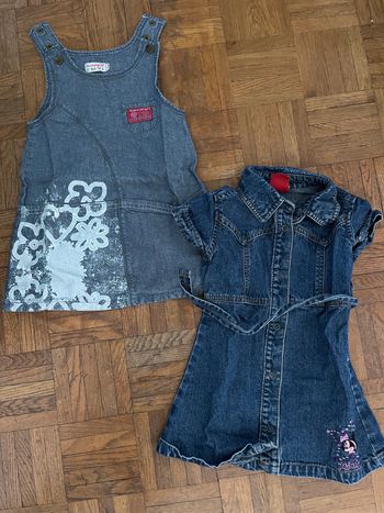 Robe en jeans fille