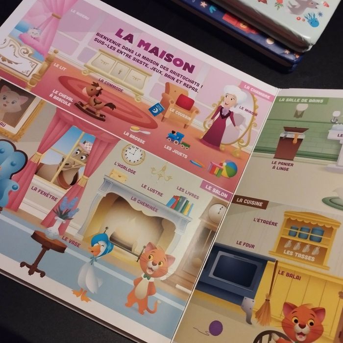 Livre Disney mes premiers imagiers mon grand imagier les premières notions - photo numéro 4