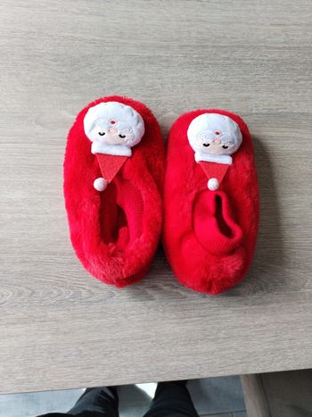 Chaussons Noël taille 28/29